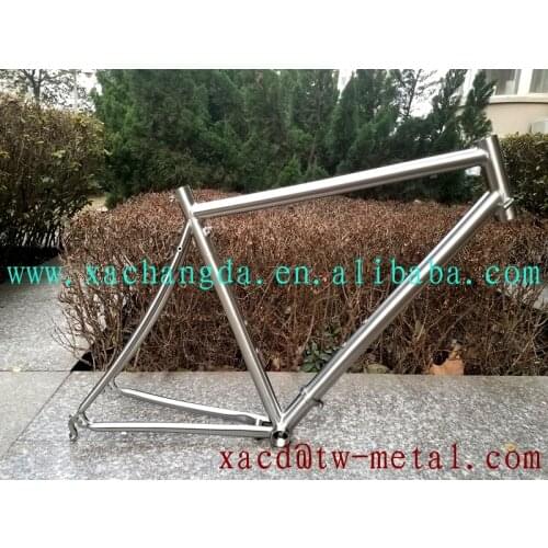 Titanium road bike frame with S&S coupler titanium S&S coupler customized ti road bike frame titanium road bike frame