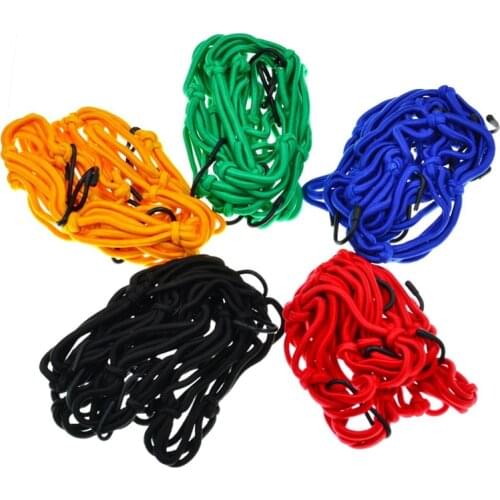 Universal Reflective Moto Helmet Mesh Net Motorcycle Luggage Net Protective Gears Luggage Hooks Motorcycle Accessories Organizer