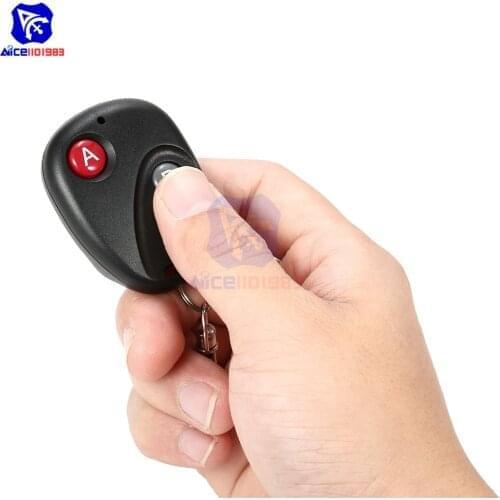 Universal 2 Channel RF Wireless Remote Control 315MHz Transmitter for Garage Roller Curtain Door Locks Smart Home Improvement