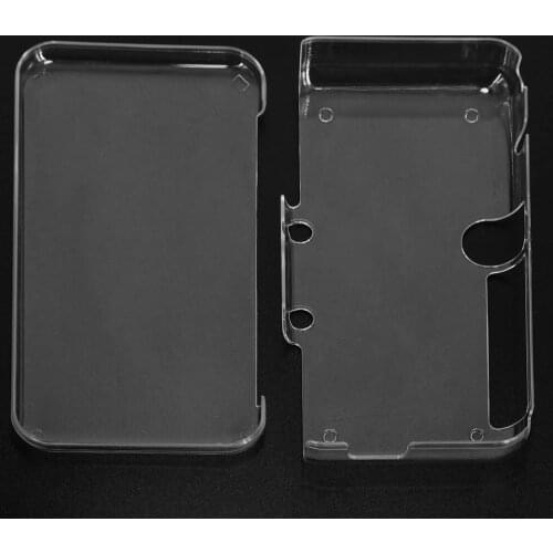 YTTL Crystal Hard Shell Case For New 2DS LL Clear Anti-Scratch Protective Cover For Nintend New 2DS XL/LL 2017 Game Accessories