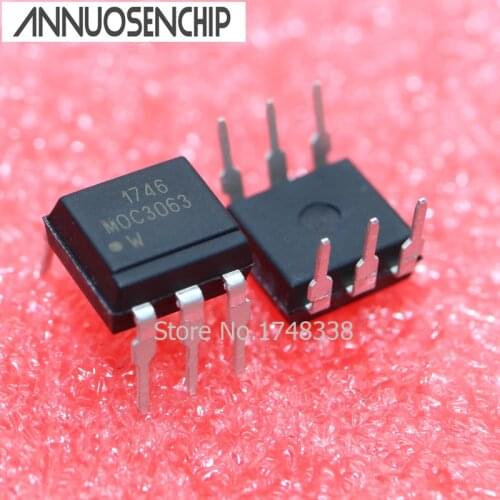 100PCS/LOT MOC3063 3063 DIP NEW ORIGINAL