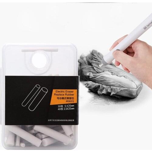 2.3mm 5mm Electric Eraser Refill Eraser Replacement Erasers Sketch Erasers NK-Shopping