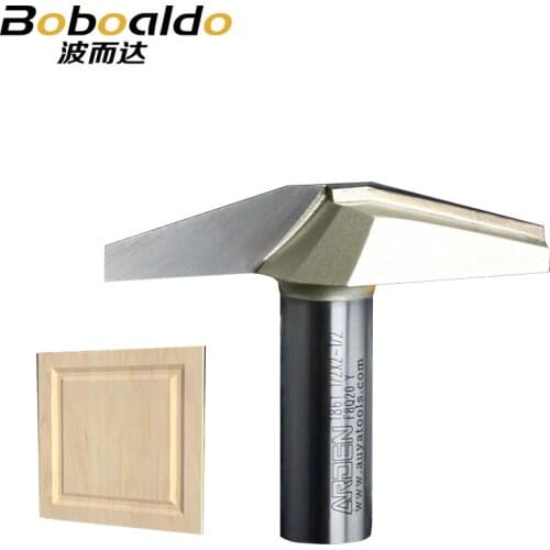 1pc 1/2 10 15Deg Stile Panel Router Bits CNC Bit Woodworking Tools Two Flute Arden Router Bits For Wood Cutting Door Router Tool