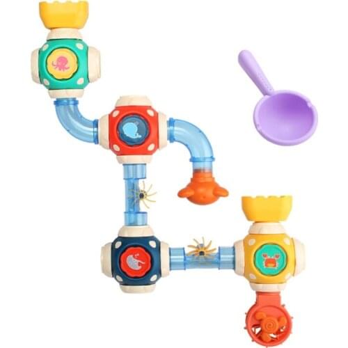 28EC Interactive Activity Center Baby Bathing Toy Indoor Game Shower Wall Accessories