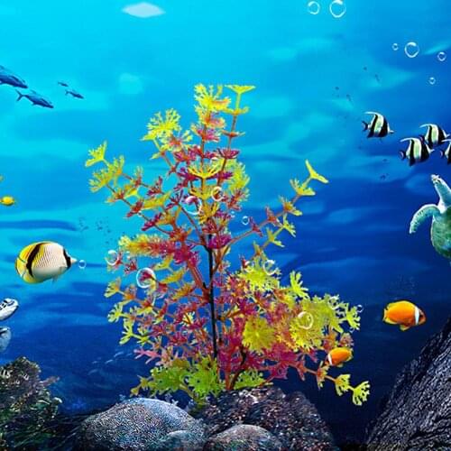 Artificial Water Weeds High Simulation Landscaping Eco-friendly Fake Water Grass Fish Water Tank Decoration for Home Decor