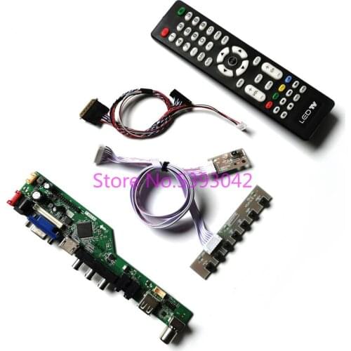 KIT for LP156WF4 (SL)(B5)/(SL)(B6)/(SL)(B7)/(SL)(BA)/(SL)(C1) 1920*1080 LVDS remote LCD VGA AV 40Pin TV control drive board