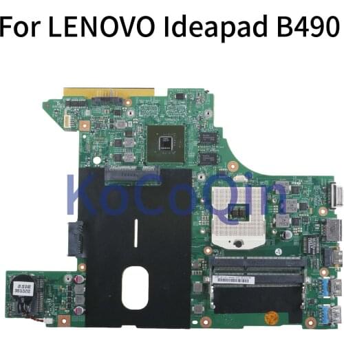 KoCoQin Laptop motherboard For LENOVO Ideapad B490 Mainboard HM70