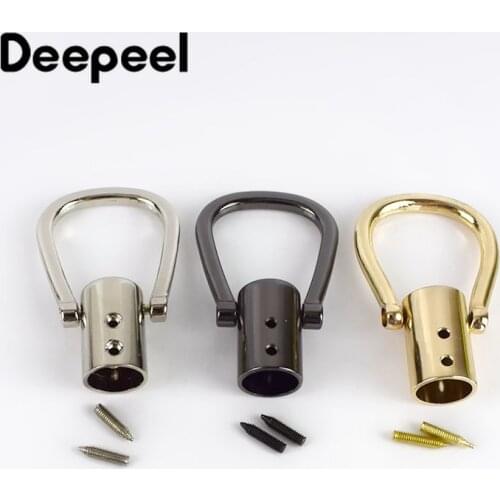 2/4/10pcs 12mm Metal Buckles Bag Tassel Cap Clasp Handbag Handle Straps Buckle Hooks Bags Connector Hanger DIY Accessories