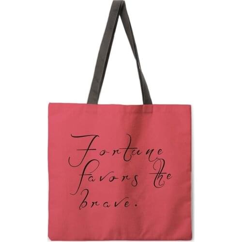 Ladies Fashion Shopping Bag Linen Reusable Tote Bag Nordic Geometric Printed Shoulder Bag Outdoor Beach Bag Leisure Tote Bag