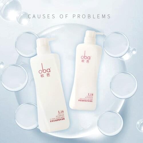 Oba Hair Care Dandruff Refreshing Gentle Cleansing Of Scalp Dry Shampoo And Conditioner Set