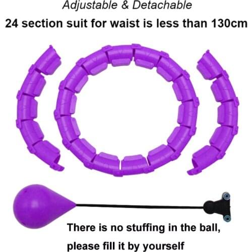 Adjustable Sport Hoops Abdominal Thin Waist Exercise Detachable Massage Hoops Fitness Equipment Gym Home Training Weight Loss