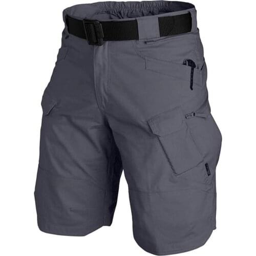 Classic Men Tactical Shorts Waterproof Quick Dry Multi-pocket Short Pants Outdoor Hunting Fishing Military Cargo Shorts S-5XL