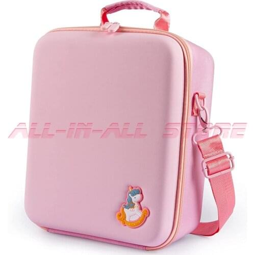 Nintend Switch Pink Unicorn Storage Bag Travel Carrying Case Handle Shoulder Strap 21 Game Slots for Nintendo Switch Accessories