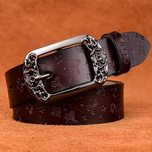 Female Buckle Ladies Belts Strap Students Belts for Women Leather Belts Women Luxury Designer Belt Chain Belt Strap Ondildo