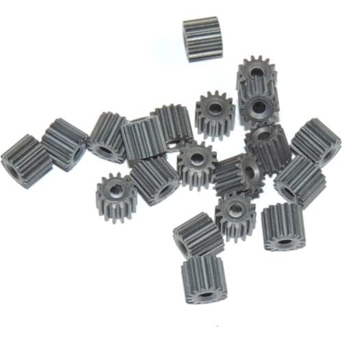 10PCS 0.4 Module 14T Moto Gear Motor Output Gear Height: 5.6mm Diameter: 6.1mm