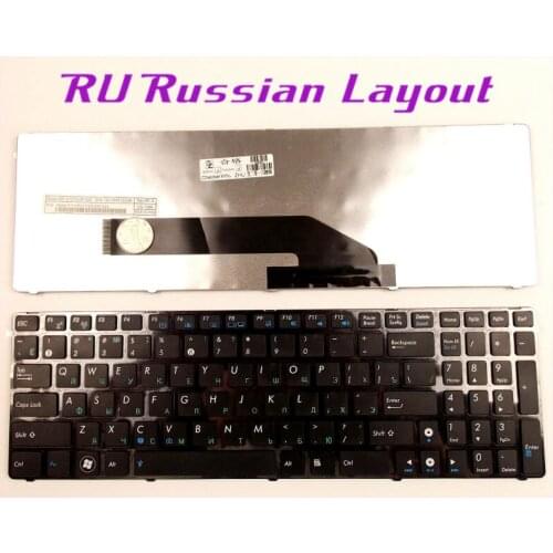 100% New Russian RU Layout Keyboard For ASUS K50 K50I K50C K50AB K50AD K50AF K50IN K50IJ P50 P50IJ Laptop/Notebook