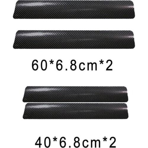 4X Car Door Plate Sill Scuff Cover & 2x Dashboard Air Vent Wind Outlet Cover for 10Th Gen Honda Civic 2016-2020 - Red