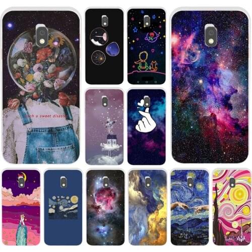 41AS Beautiful starry skySoft Silicone Tpu Cover phone Case for Samsung Galaxy J2 J3 J4 J5 J6 J7 Prime 2016 2017 Plus 2018