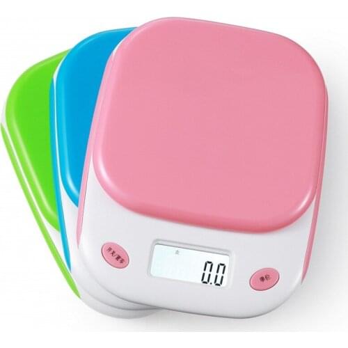 Kitchen scale with bowl 5kg electronic scale baking mini electronic scale 0.1g bench scale kitchen weighing food weighing precis