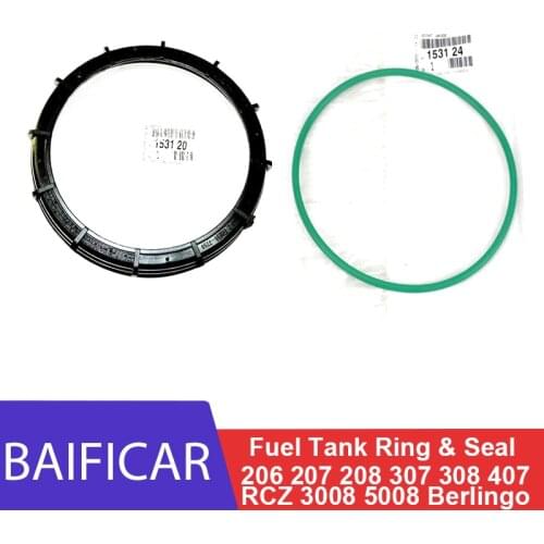Baificar Brand Fuel Tank Locking Ring & Seal 153120 153124 For Citroen Berlingo Peugeot 206 207 208 307 308 407 RCZ 3008 5008