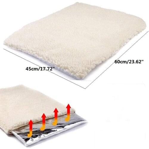 Free shipping Pet Dogs Self Heating Mats Puppy Winter Warm Bed House Nest Pads Pet Dog Product Supplies Kennel Mats