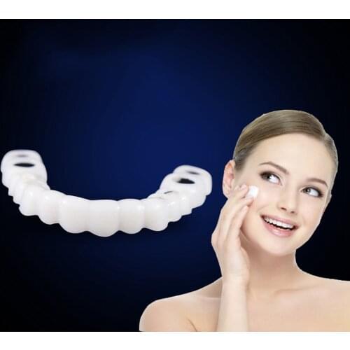 Reusable Snaps Perfect Whitening Dentures for Flexible Cosmetics Comfortable Retouching Teeth Care Accessories