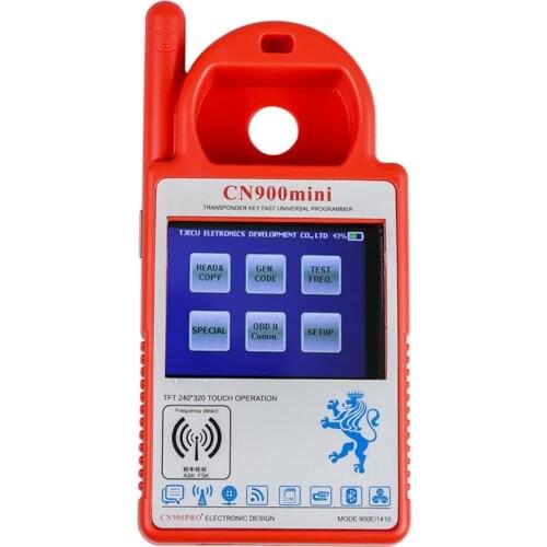 TJECU CN900 Mini Transponder Key Programmer Firmware Version V1.32.2.19 for 4C 46 4D 48 G Chips