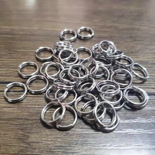 Titanium key ring diameter 10/ 12/14 mm titanium alloy outdoor titanium EDC ring very light and allergy Eco friendly for kid