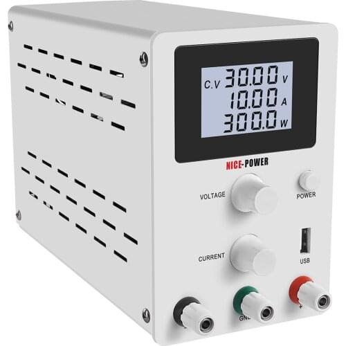 R-SPS3010D Factory Price DC Regulated Power Supply 30V 10A Digital Adjustable Switching Lab Test Repair Souce