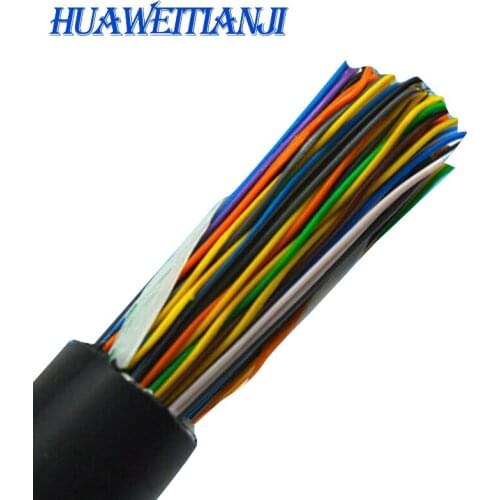 Outdoor HYAT big logarithm 50 pairs，Jelly Filled Underground Telephone Cables for Duct/Direct-Burial 50*2*0.4,100m