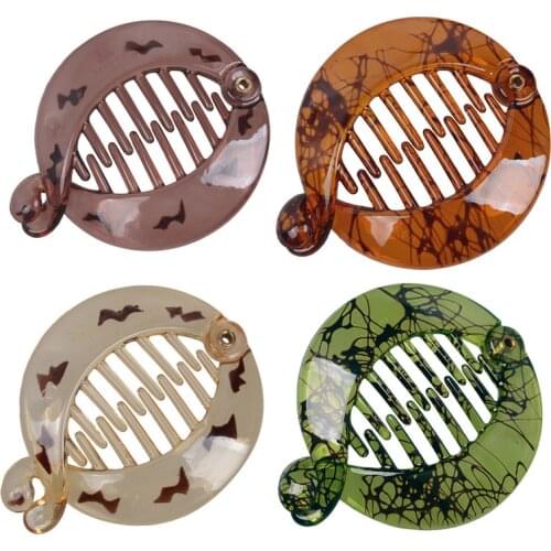 High Quality Oxford Lentil Clip Banana Clip Hair Accessories Leopard Hair Clips for Women Girls Headband Hairpins Barrettes