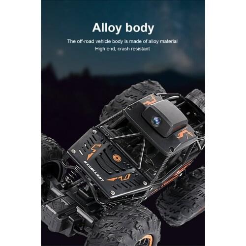 1pc Remote Control Car with Camera 1:18 Climbing Toy for Kids Gift 20min Play