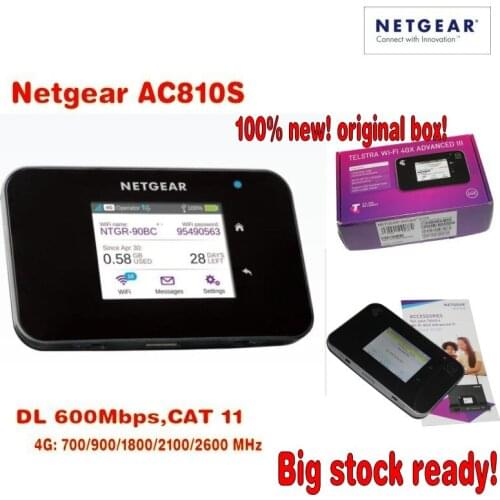 Lot of 2punlocked netger AC810S 4g wifi router 4g wifi dongle lte Wireless Aircard 810S 4G LTE mifi pocket pk ac782s 790s ac790s