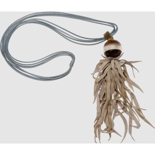 Amorita boutique Vintage tassel pendant necklace