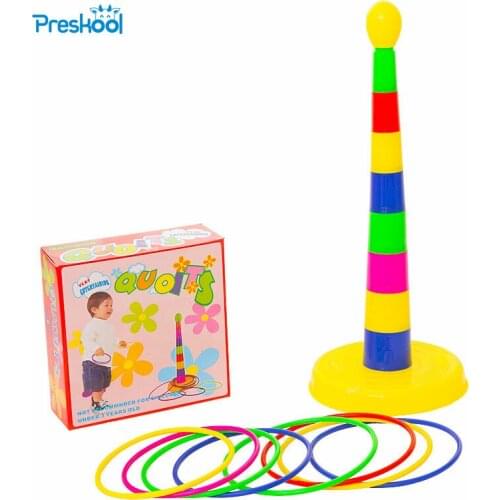 Preskool Baby Toy For Children Circle Throwing Parent-child Interaction Sports Game Education Outdoor Toy