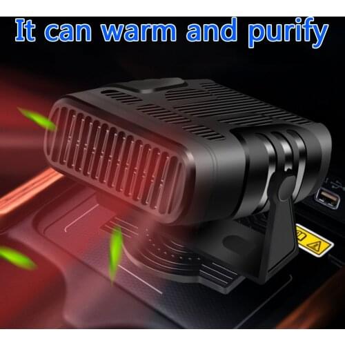 Electric Car Heater Demister Defroster Heating Fan Unique Air Cooler 12V/24V Portable Parts Portable Car Ornaments