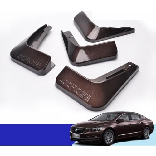 Paint fender mudguard modified exterior front and rear wheel soft plastic file mud tile Accessories for BUICK LaCrosse 2009-2018