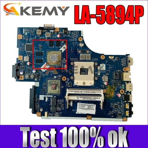 NEW71 LA-5891P LA-5893P LA-5894P Mainboard For Acer 5741 5741G 5742 5742G Laptop Motherboard With HM55 GT540M 100% Fully Tested