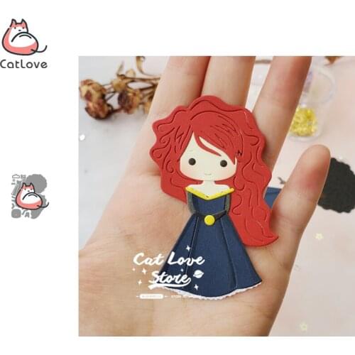 Princess Party Metal Cutting Dies Scrapbooking Stencil Die Cuts Card Making DIY Decorative Craft Embossing New Dies For 2020