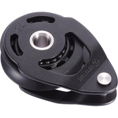 Marine Boat Yacht Sailboat Dinghy 75mm 2 15/16 Inch Aluminum Mast Block Small Boat Block Master ALC-7509F