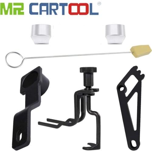 MR CARTOOL Valve Spring Compressor Cam Phaser Holding Tool For Ford 4.6L 5.4L 3V Engine Timing Tool Set