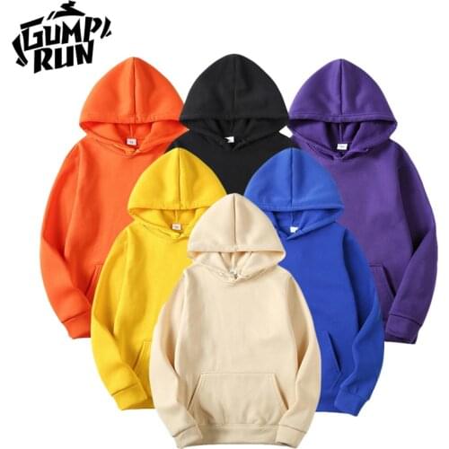 Men Hoodie 2020 Autumn Hip Hop Streetwear Men Pullover Sweatshirts Hoodies Mens Solid Color Hoodie Male Sweatshirt Tops