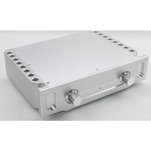 NEW arrive YJHIFI WA69 luxury Class A full aluminium enclosure preamplifier aluminum amplifier enclosure tube amplifier chassis