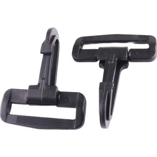 10pcs Plastic Lobster Clasp 38mm Swivel Trigger Snap Hooks for Bag Straps Keychain Ring Outdoor Backpack DIY Craft Accessories
