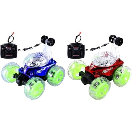 RC Car High Speed 3D Flip With Color Flash & Music Radio Controlled Cars Kids Toys 4wd RC Cars Remote Control Car Toys