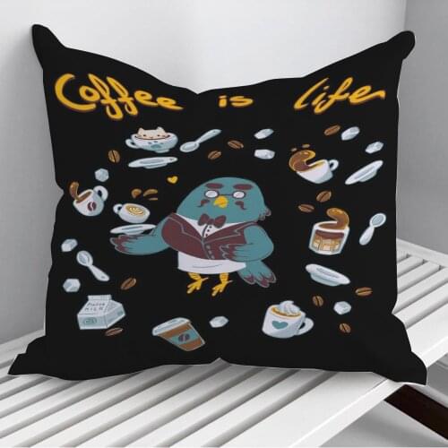 Animal Crossing Coffee Throw Pillows Cushion Cover On Sofa Home Decor 45*45cm 40*40cm Gift Pillowcase Cojines Dropshipping