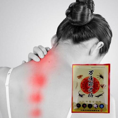 Wholesale Far Infrared Spider venom Pain Relief Plasters Knee Injury Muscle Fatigue Body Pain Care Massage Patches 16pcs