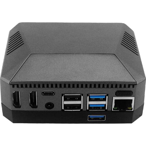 Argon One M.2 Aluminum Alloy Case SSD Adapter Shell Enclosure with Cooling Fan Case Cover Shell Enclosure Box