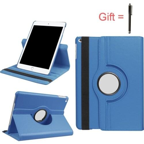 Case for iPad 10.2 Inch 8th / 7th Generation 2020/2019 Auto Wake/Sleep Cover 360 Degree Rotating Magnetic Smart Stand with Pen