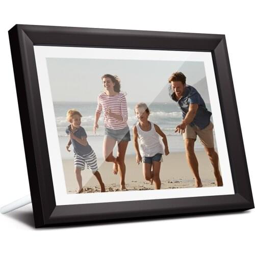 Dragon Touch Digital Photo Frame Classic10 WiFi 10 inch LED IPS Touch Screen HD Display Picture Frame Share Photos via App Email
